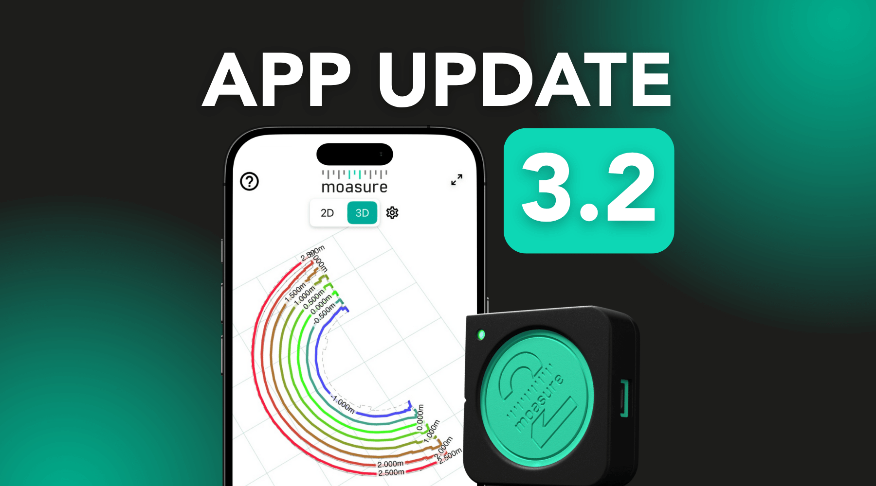 App Update 3.2: More Ways to Customise Measurements – Moasure EU