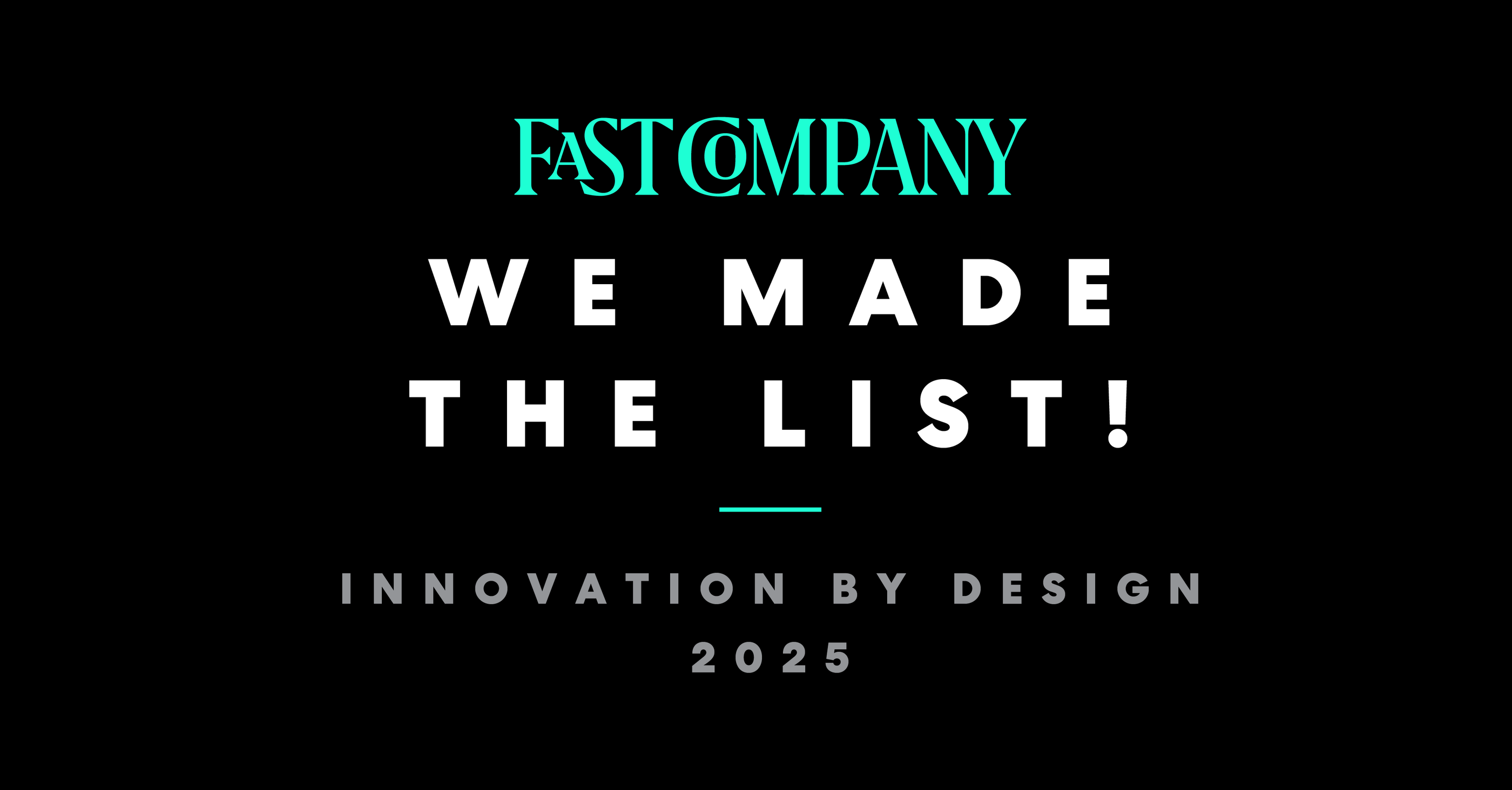 Moasure 2 PRO Honoured in Fast Company’s 2025 Innovation by Design Awards